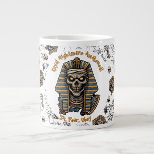 🤍 Pharaon blanc Mummy Mug 🎃 👑