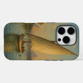 Pharaon du Nil - Ancien coque iphone égyptien (Verso (horizontal))