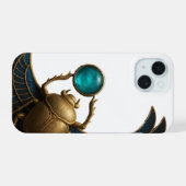 Pharaonic Beetle iPhone 15 Pro Max Case iPhone 15 Hoesje (Achterkant horizontaal)