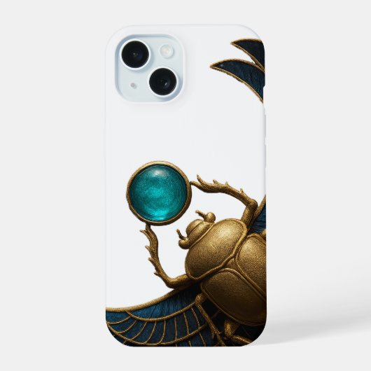 Pharaonic Beetle iPhone 15 Pro Max Case iPhone 15 Hoesje (Achterkant)