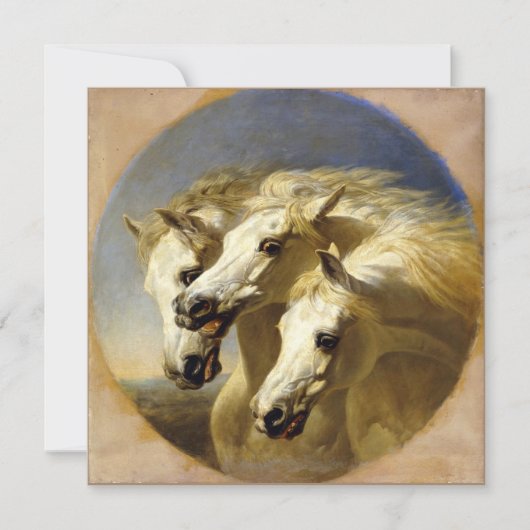 Pharaon's Horses 1848 JF Herring, Carte Sr Hi-Def (Devant)