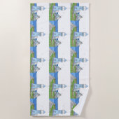 Phare10 ; Serviette de plage (Devant)