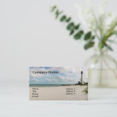 Phare à Miami - carte de visite (Debout devant)