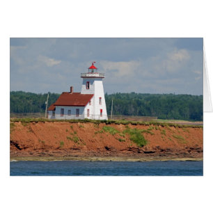 Phare à North Umberland sur l'Île-du-Prince-Édouar