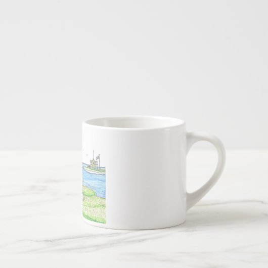 Phare Americana Espresso Mug (Droite)