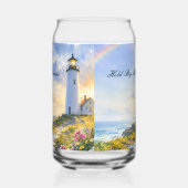 Phare Arc-en-Ciel Aquarelle Côtière (Gauche)