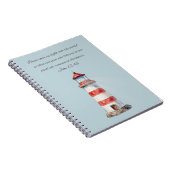 Phare avec cahier Jean 12:46 (Côté Droit)