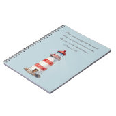 Phare avec cahier Jean 12:46 (Côté gauche)