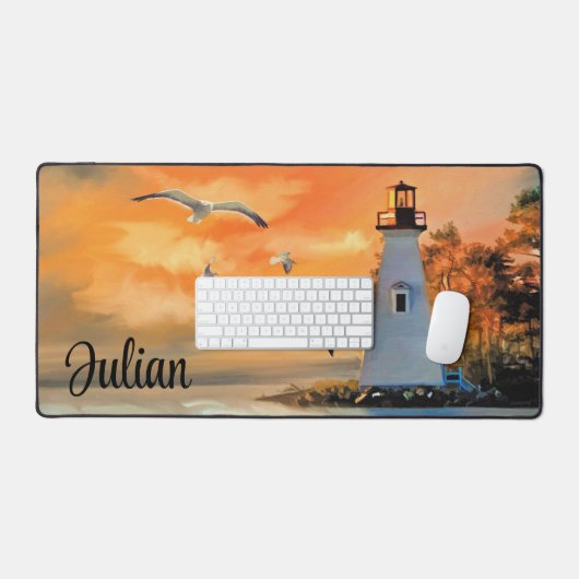 Phare avec oiseaux (Clavier et souris)