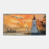 Phare avec oiseaux (Recto)