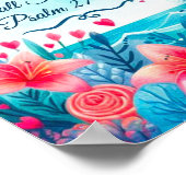 Phare avec Psaume 27:1, Inspirational Poster (Coin)