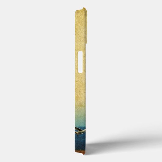 Phare Beach Scène Monogram Coque ipad (Verso / Droite)