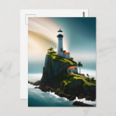 Phare, Carte postale pour le croisement (Devant / Derrière)