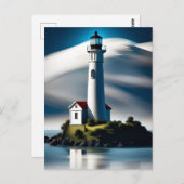 Phare, Carte postale pour le croisement (Devant / Derrière)