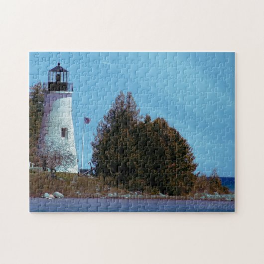 Phare Creative Lake Sea Jigsaw Puzzle (Horizontal)
