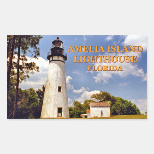 Phare d'Amelia Island, Autocollants Floride (Devant)