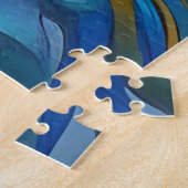 Phare dans un puzzle de tempête (Côté)