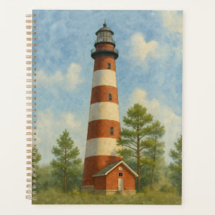Phare d'Assateague à l'aquarelle