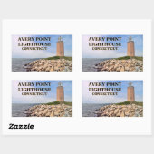 Phare d'Avery Point, Stickers CT Passport (Feuille)