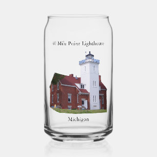 Phare de 40 Mile Point peut verre