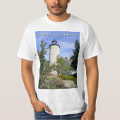 Phare de Baker Island, Maine T-Shirt (Devant)