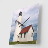 Phare de Bakers Island, horloge murale du Massachu (Angle)