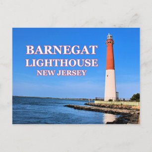Phare de Barnegat, carte postale du New Jersey