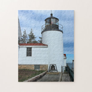 Phare de Bass Harbor Head, Maine Jigsaw Puzzle