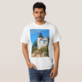 Phare de Bass Harbour Head, Maine T-Shirt (Devant entier)