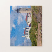 Phare de Beavertail, puzzle d'Île de Rhode (Vertical)