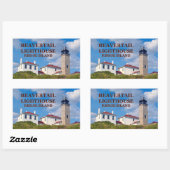 Phare de Beavertail, Stickers Rhode Island (Feuille)