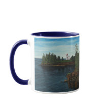 Phare de blockhaus tasse de 11 onces