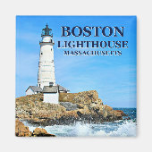 Phare de Boston, aimant du Massachusetts (Devant)