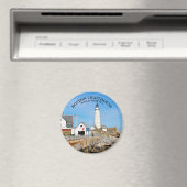 Phare de Boston, Massachusetts, aimant rond (In Situ (Lave-vaisselle))