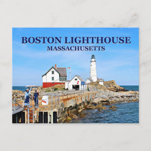 Phare de Boston, Massachusetts Carte postale