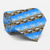 Phare de Boston, Massachusetts Cravate pour hommes (Roulé)