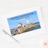 Phare de Boston, Stickers Massachusetts (Enveloppe)