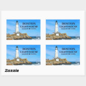 Phare de Boston, Stickers Massachusetts (Feuille)