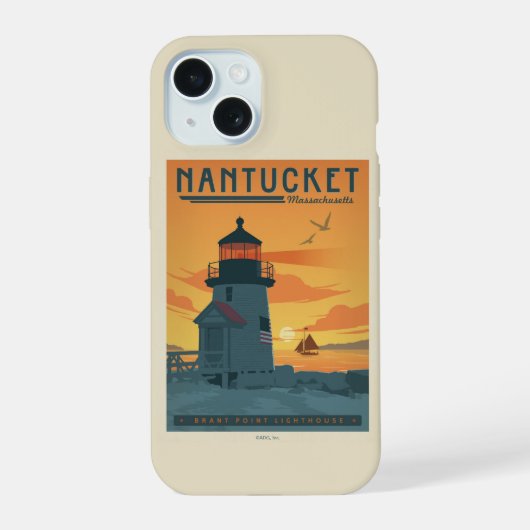 Phare de Brant Point | Nantucket MA (Verso)