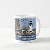 Phare de Bristol Ferry, Rhode Island Mug (Devant droit)
