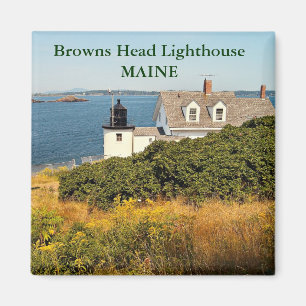 Phare de Browns Head, Maine Magnet