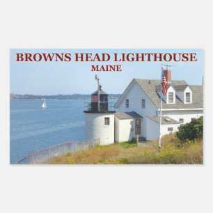 Phare de Browns Head, Stickers Maine