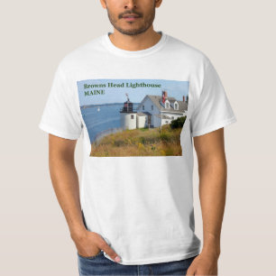 Phare de Browns Head, T-Shirt Maine