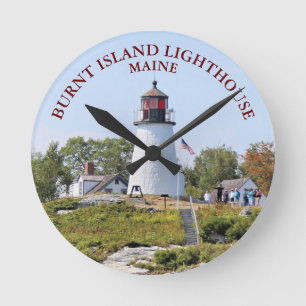 Phare de Burnt Island, Horloge ronde du Maine