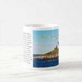 Phare de Burnt Island, Maine Mug (Centre)