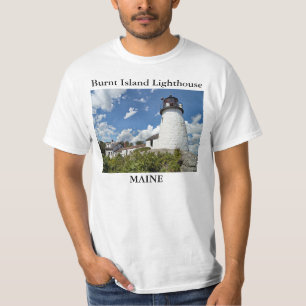 Phare de Burnt Island, Maine T-Shirt