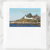 Phare de Burnt Island, Stickers Maine (Sac)