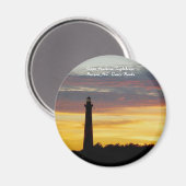 Phare de Cape Hatteras Magnet OBX (Recto/Verso)