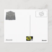 Phare de Cape Hatteras No 1 OBX Carte postale (Dos)