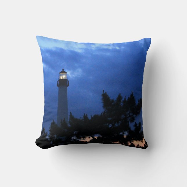 Phare de Cape May au coussin du coucher du soleil (Recto)